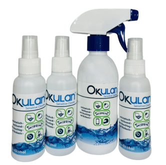 OKulan Set Family Sensitive Cleaner Brillenreiniger