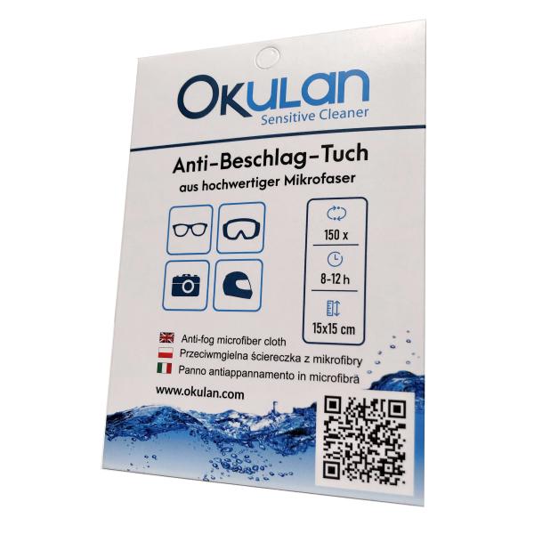 OKulan Sensitive Cleaner Anti-Beschlag-Tuch