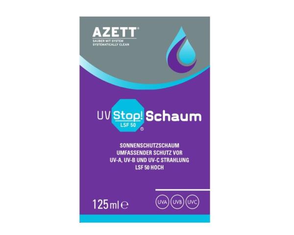 Azett UV-Stop Sonnenschutzschaum LSF 50